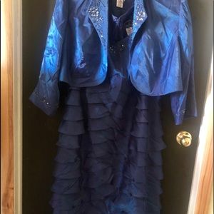 Mother of the bride full length dress. 20w